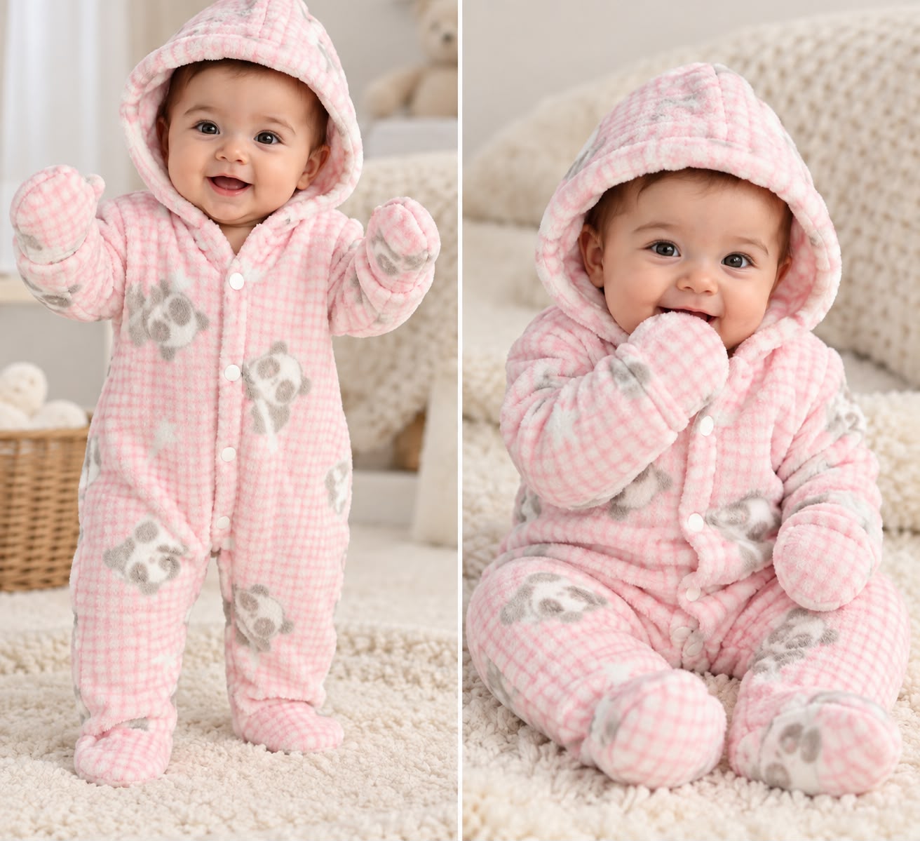 Clever Panda Bebek Tulumu 60574