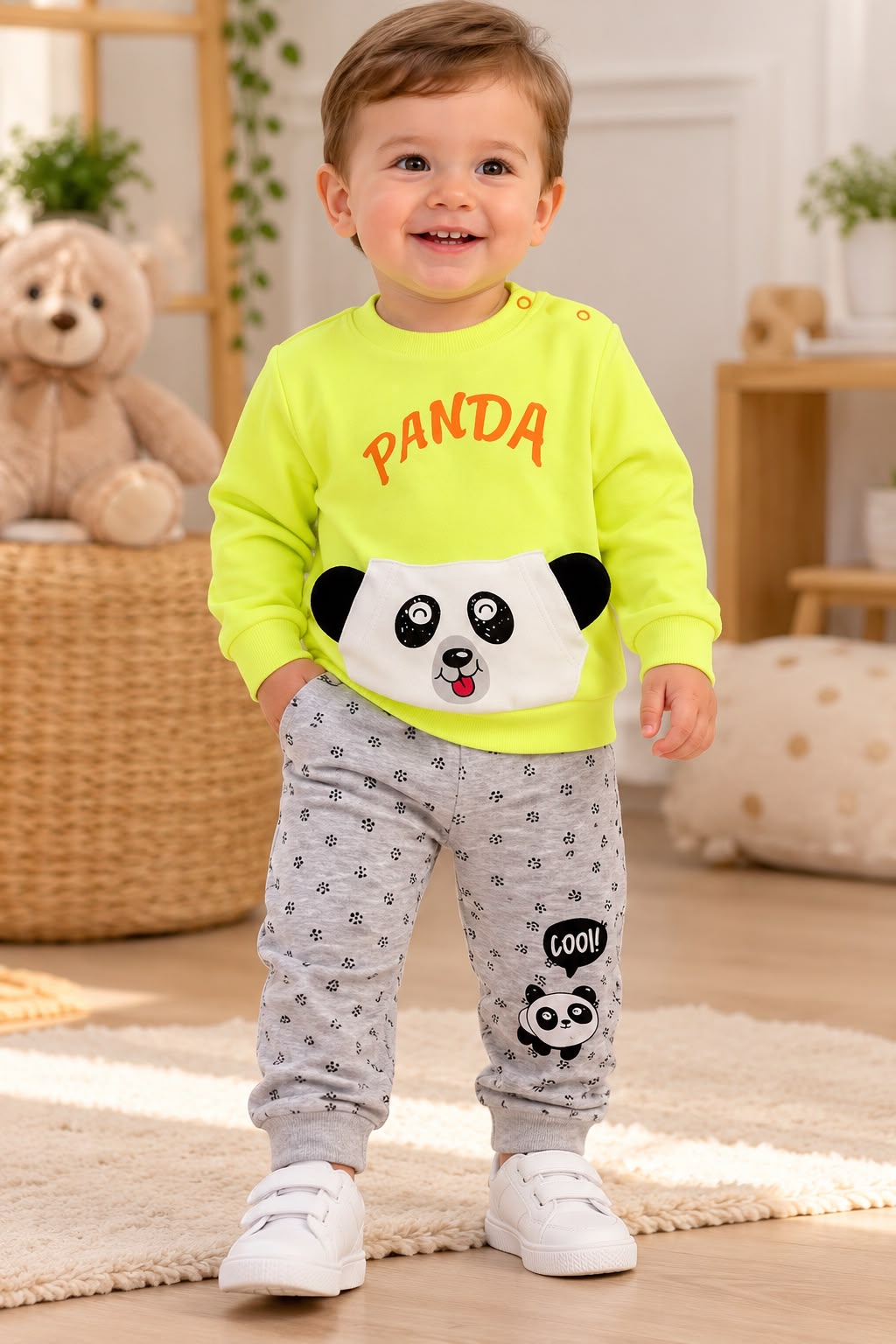 Panda Cepli  İkili Takım