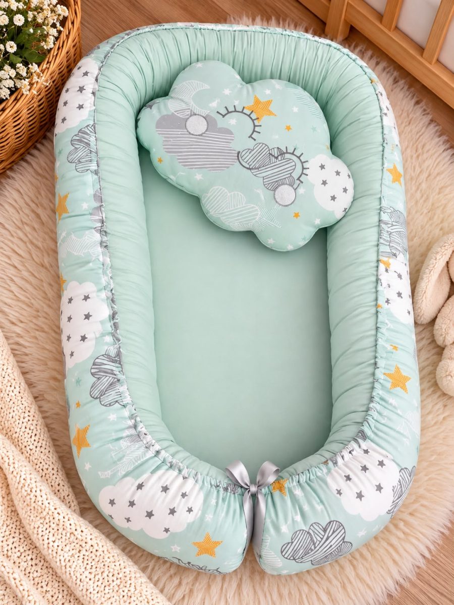 Kuzulu Yastıklı Babynest