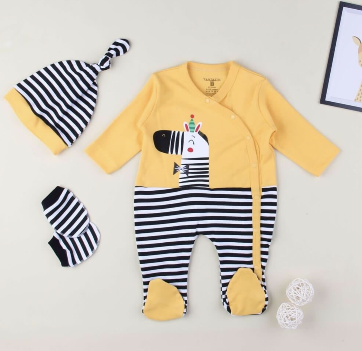 Zebra Tulum Set