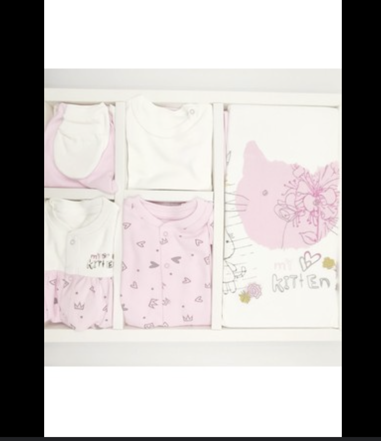 Kedili ZK1029 Newborn Pembe  10&amp;#039; Lu Hastane Çıkışı
