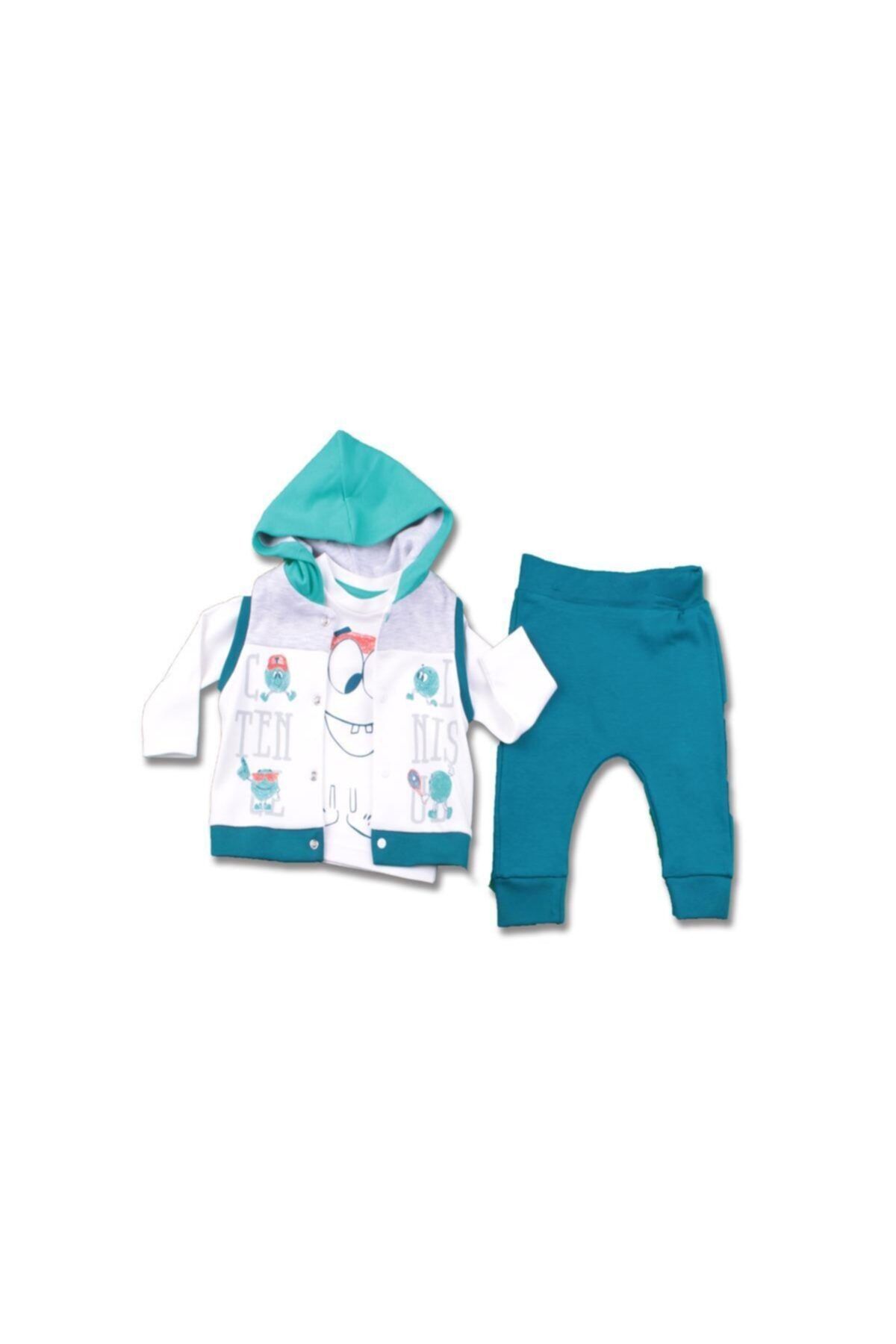 Kız Çocuk 3 Lü Sweat  Takım