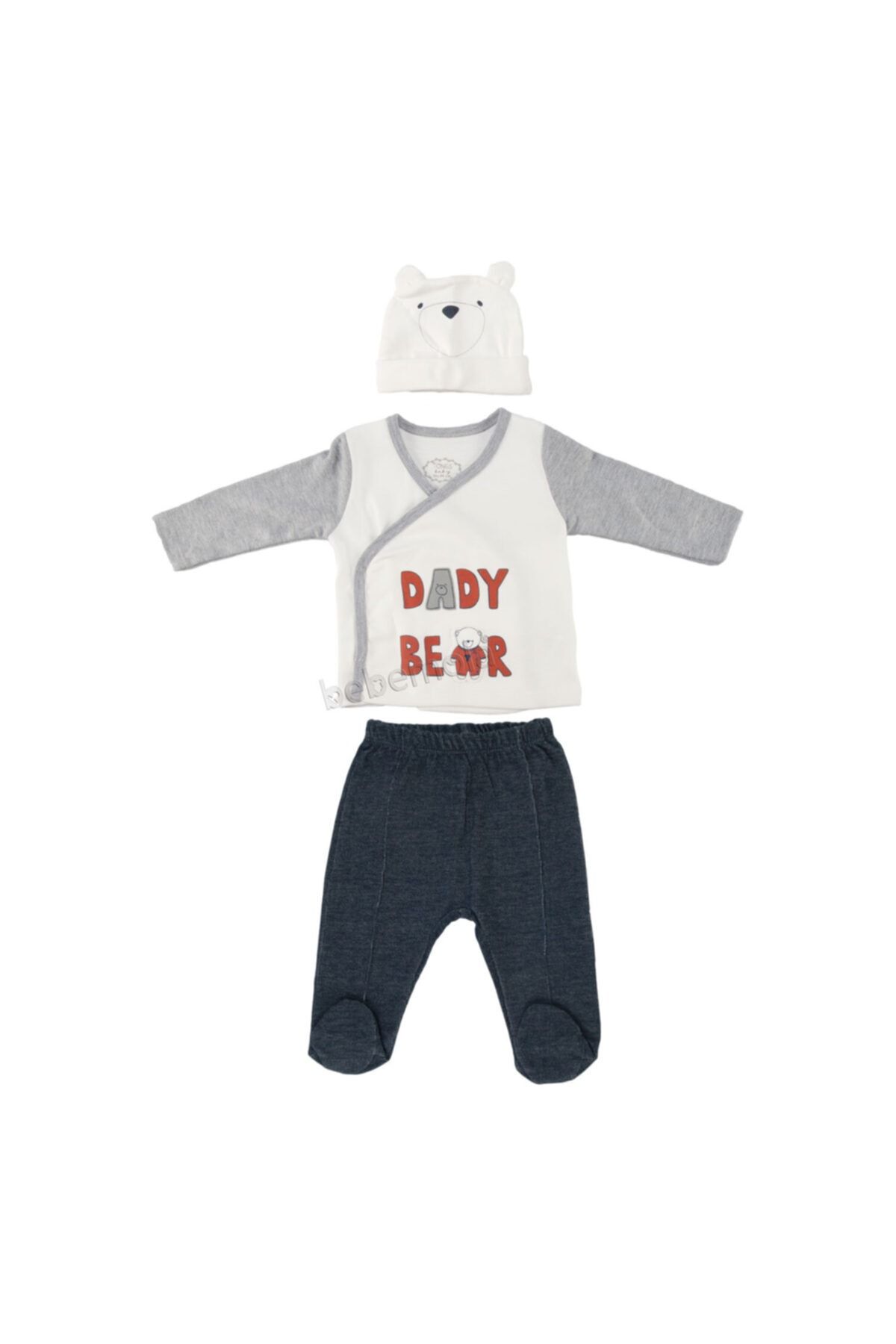 Tongs 2315 Lacivert Daddy Bear 3lütakım