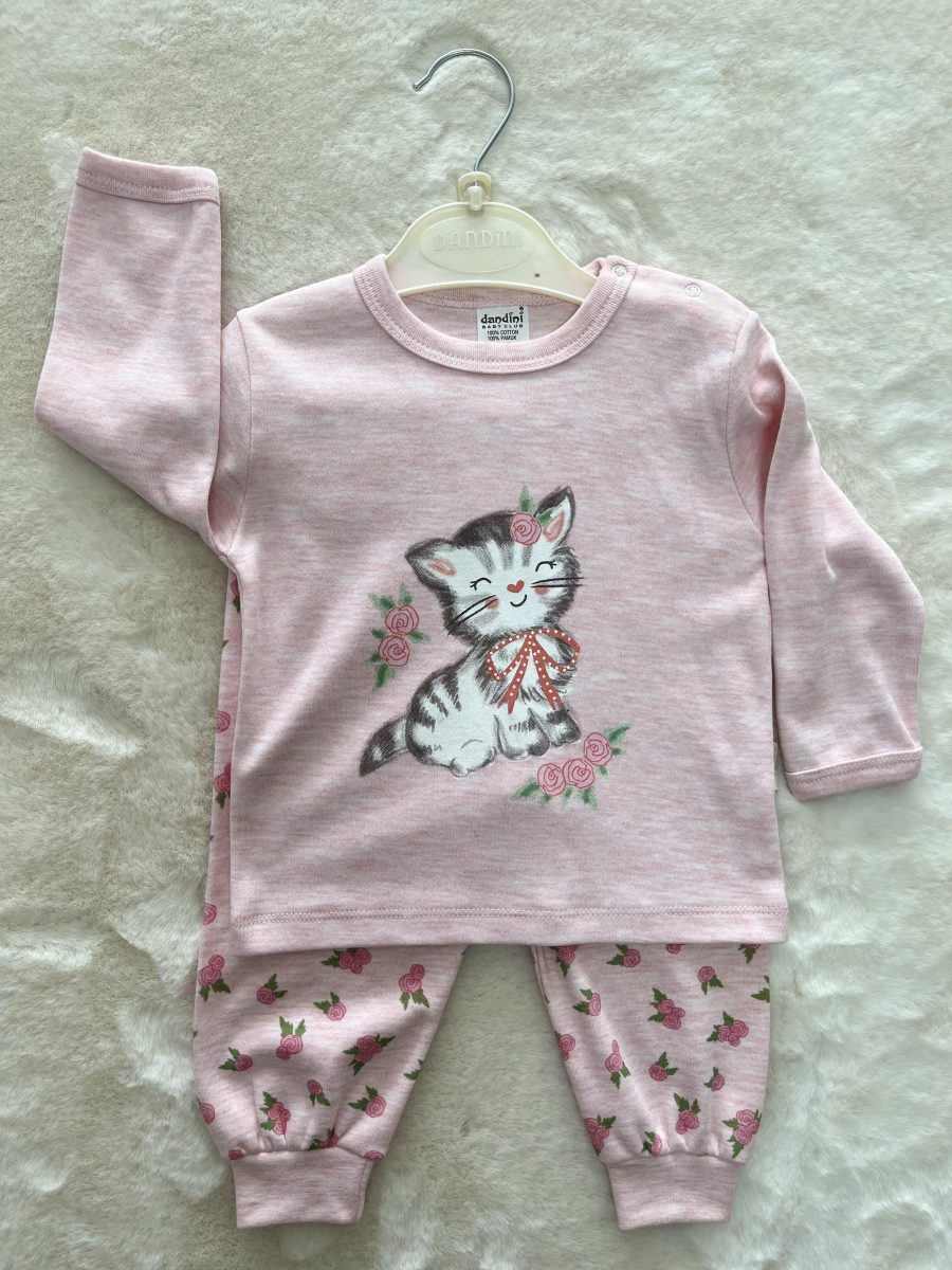 Kurdelyeli Kedi İkili Takım