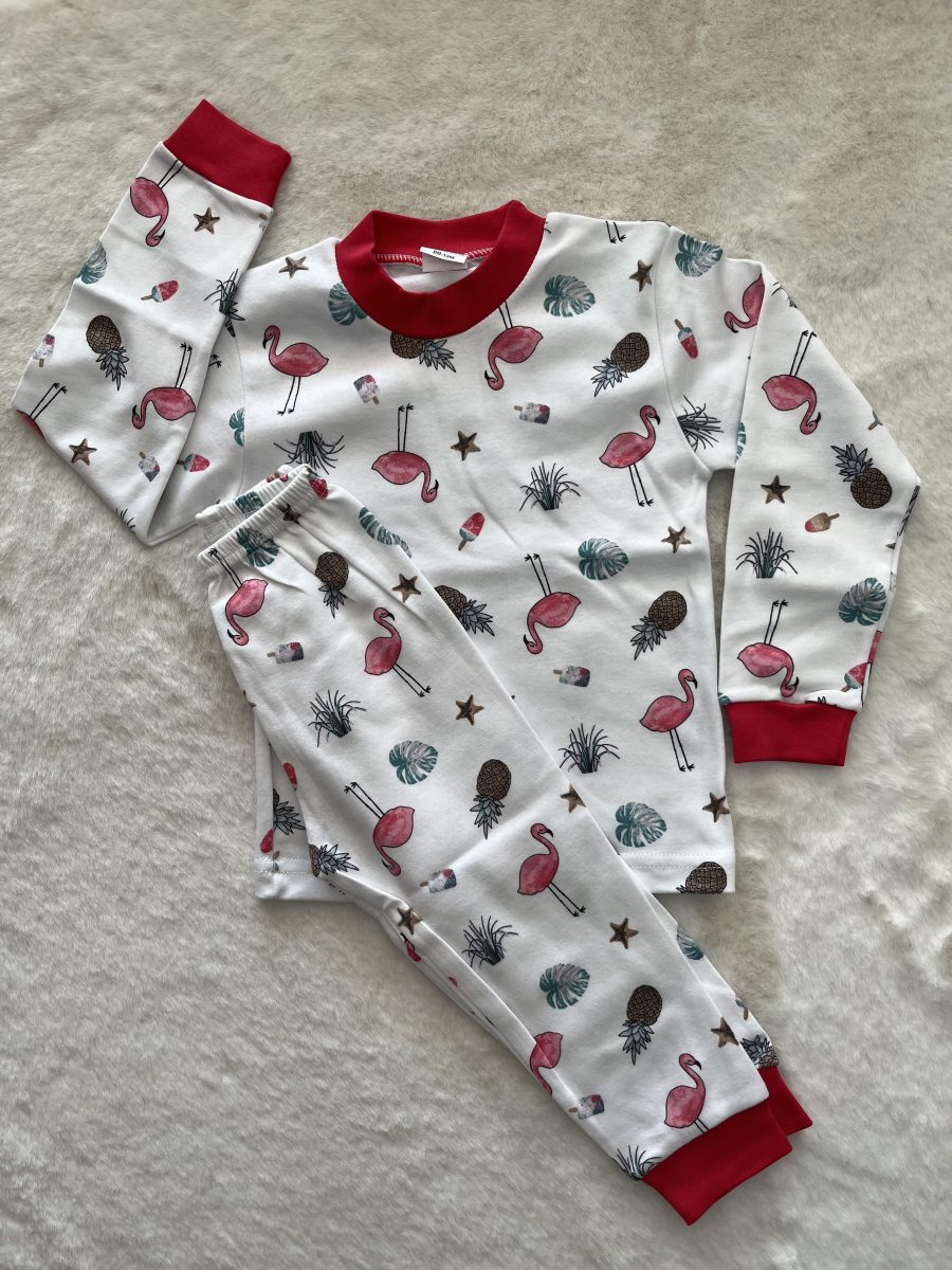 Flamingo Ananaslı Pijama Takımı