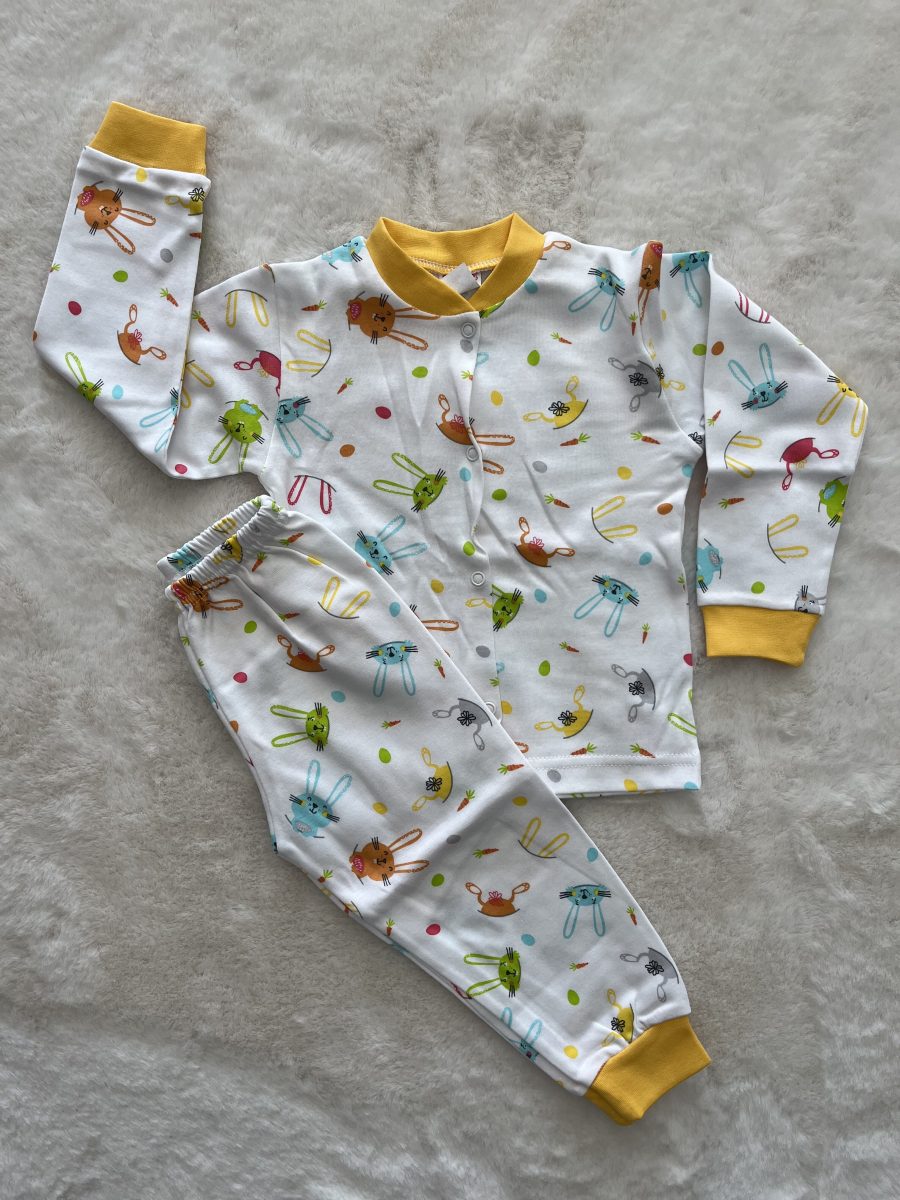 Tavşan Suratlar Pijama Takımı