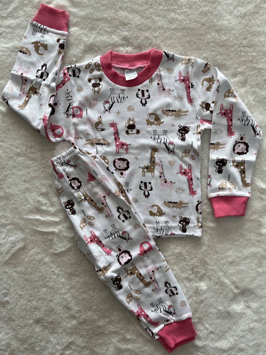 Hayvanlar Pijama Takımı