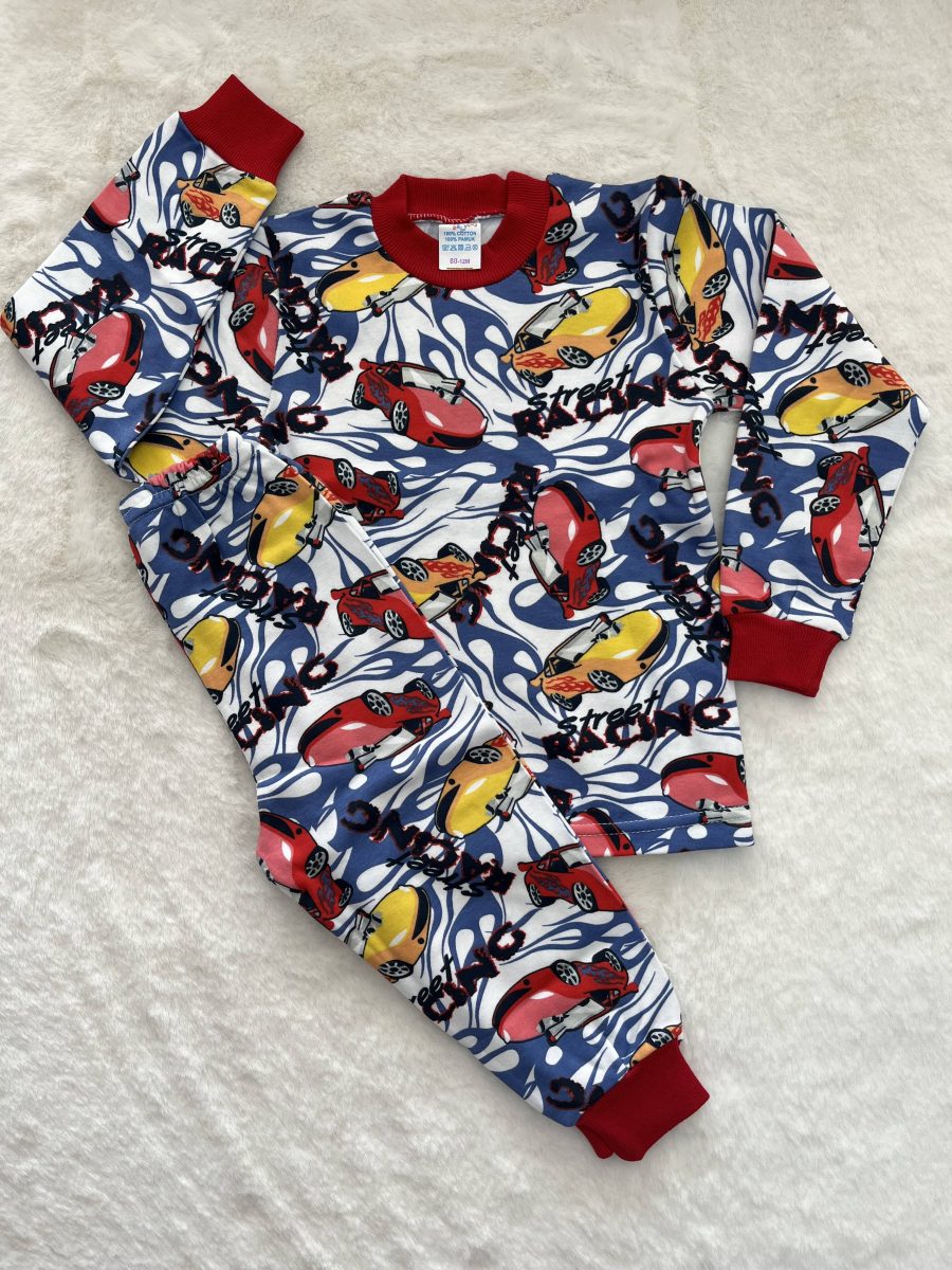Arabalar Pijama Takımı