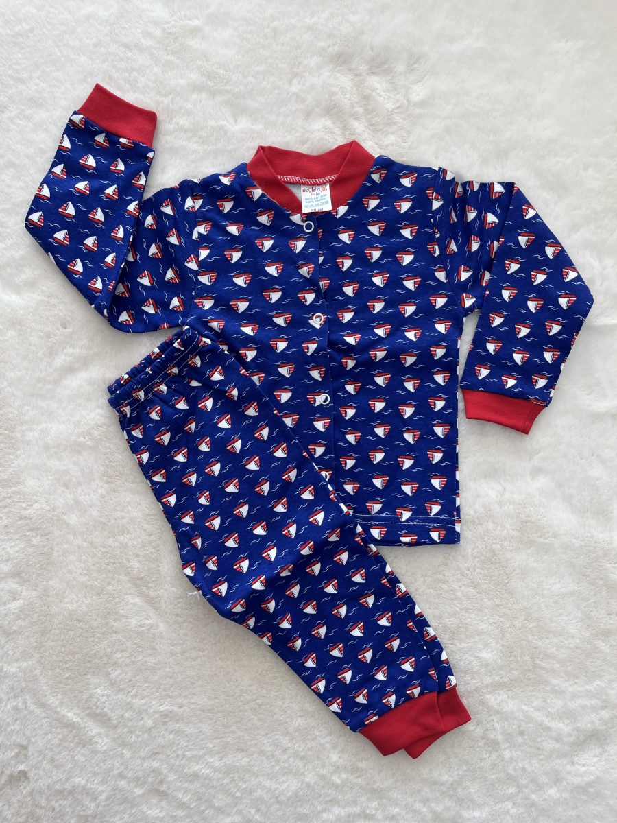 Serpme Yelkenli Pijama Takımı