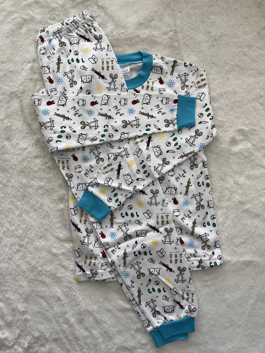 Kırtasiye Pijama Takımı