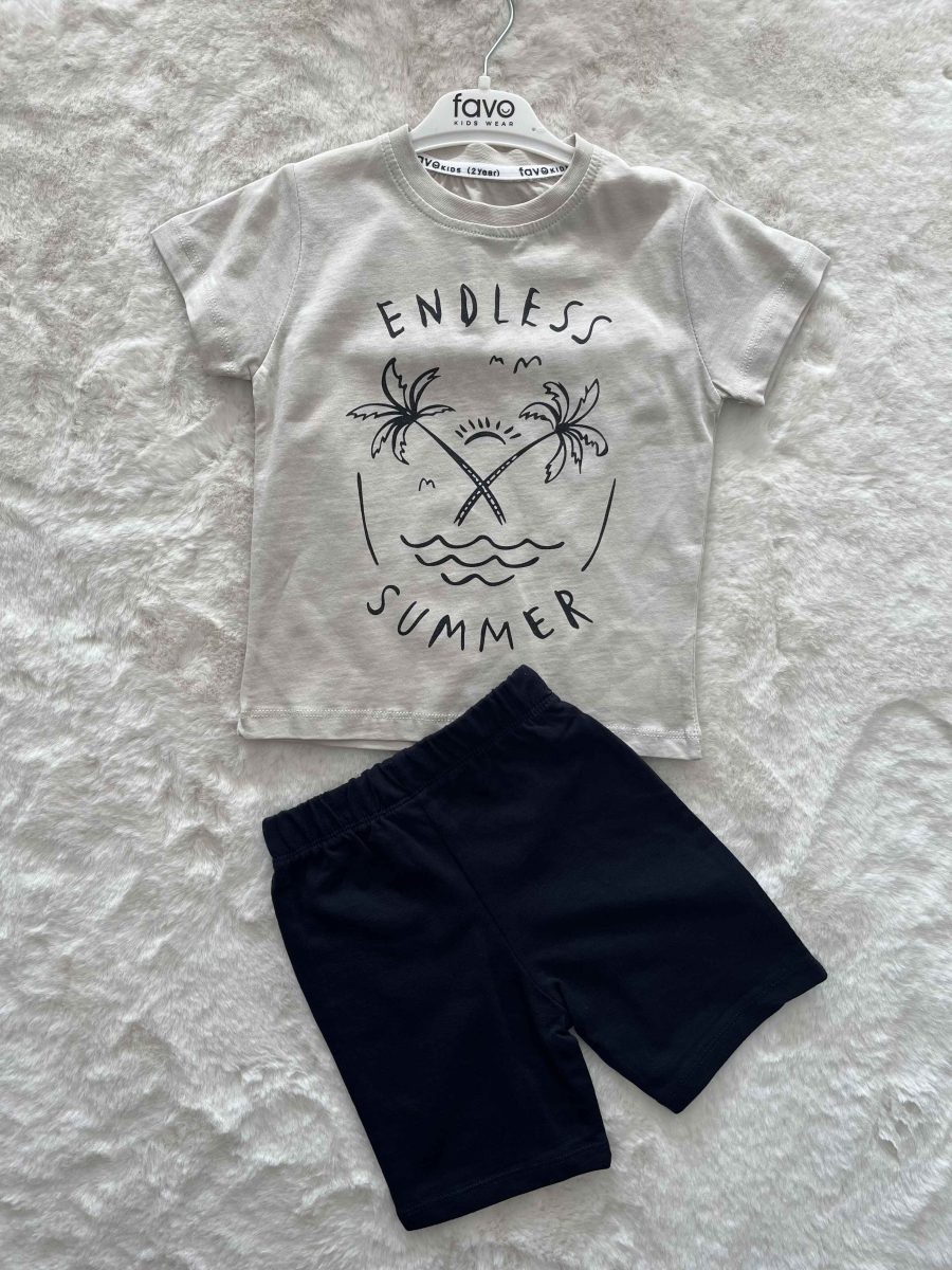 Endeles summer Şortlu İkili Takım