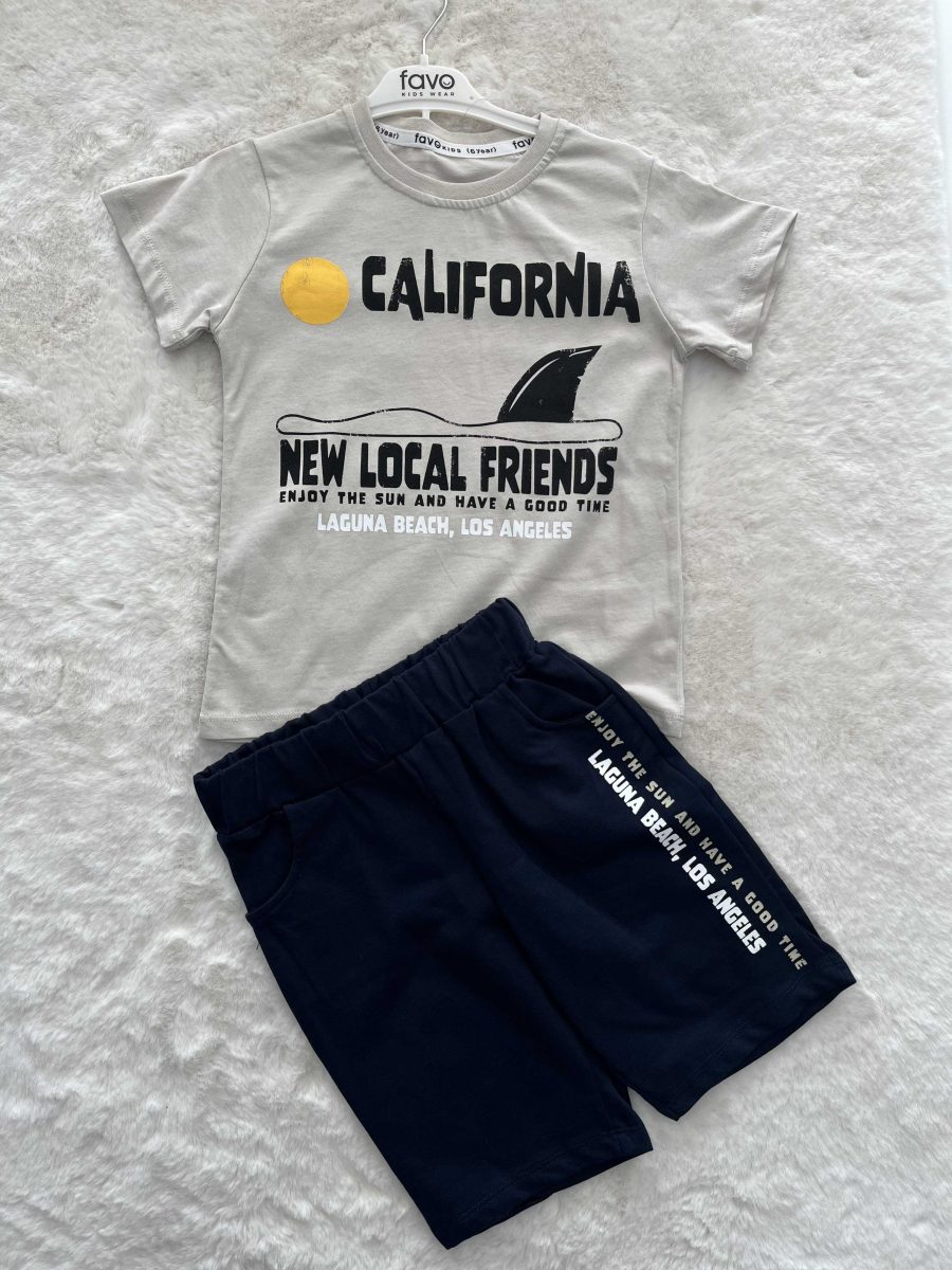 California Şortlu İkili Takım