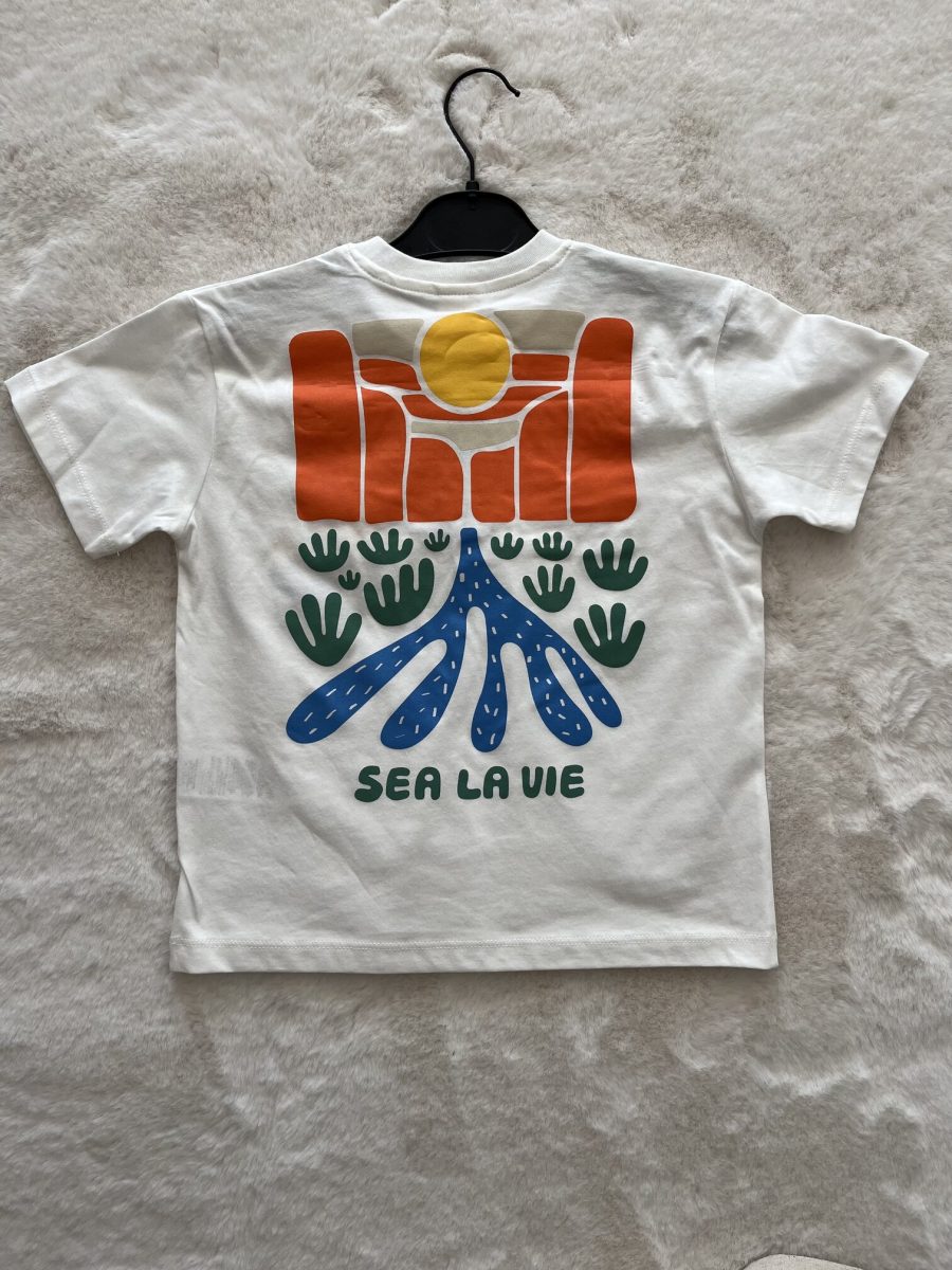 Sea La Vie Sahil Keten Şortlu Erkek Tişörtlü Takım