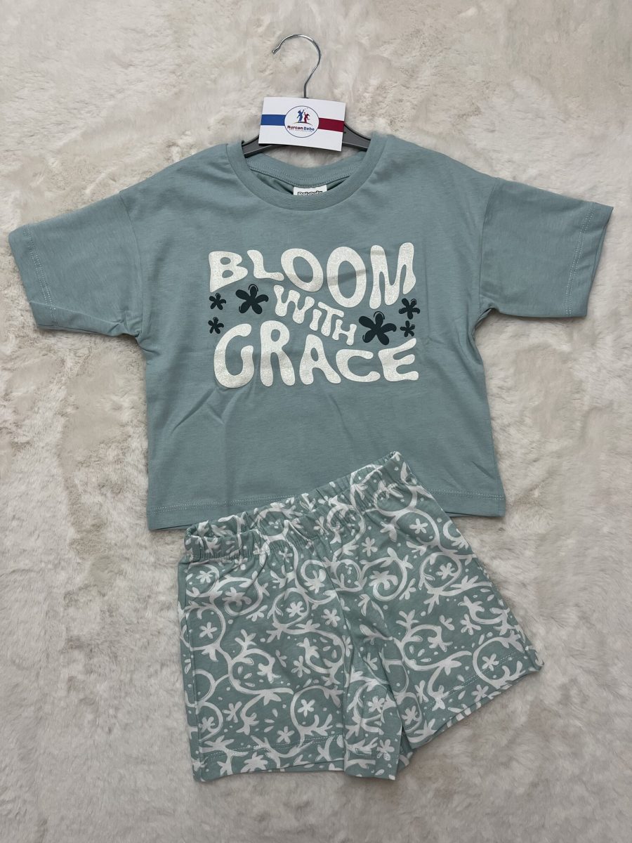 Blomm With Crace Şortlu İkili Kız Takım