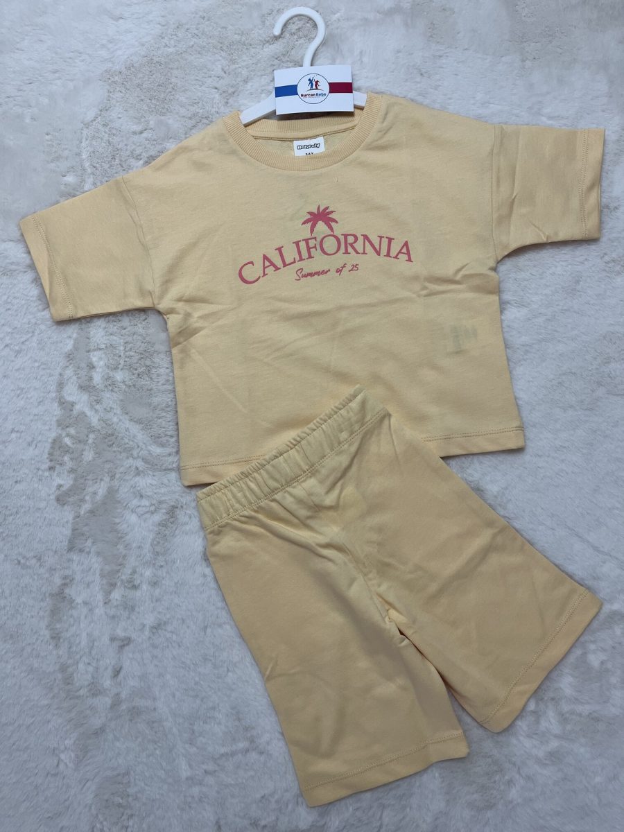Californıa Şortku İkili Kız Takım