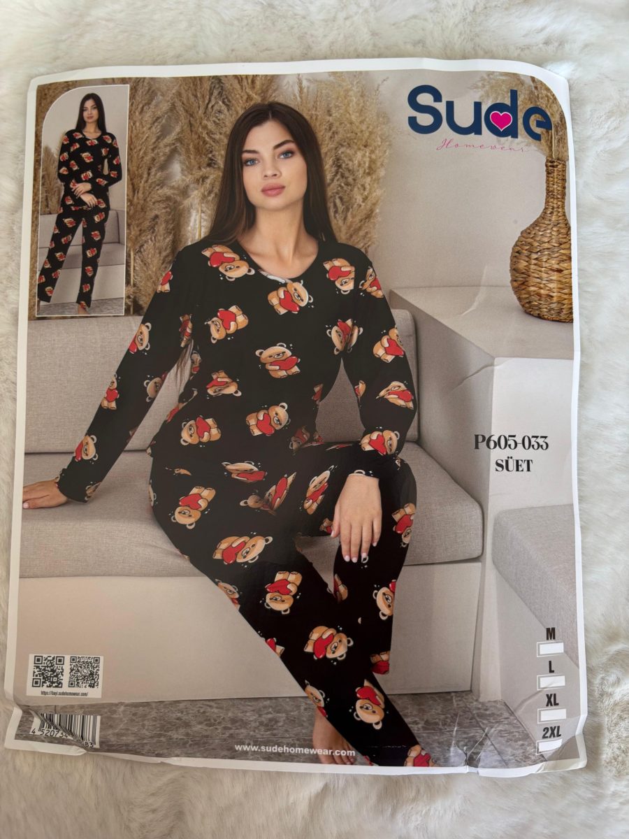 Kalpli Ayıcıklı Pijama Takımı