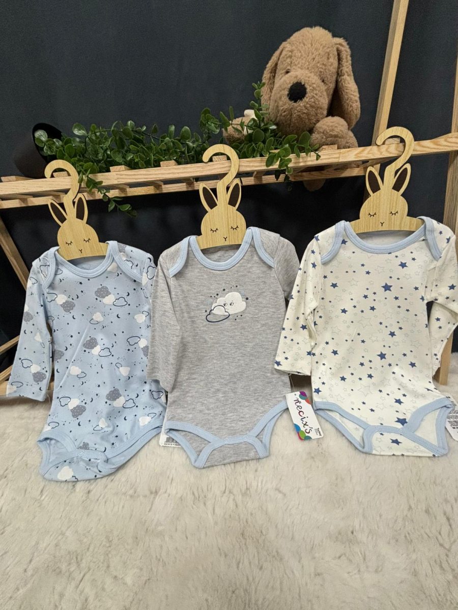 Bulutlu 3 Lü Çıtçıtlı Badi