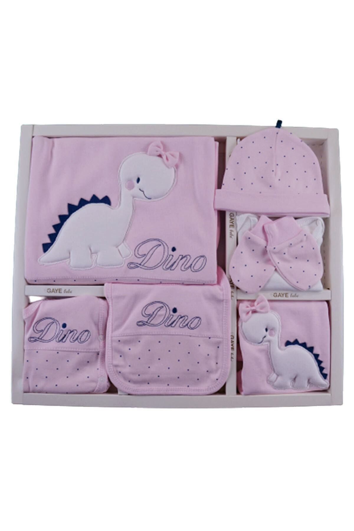 Dinozorlu Pembe (kutulu) 10&amp;amp;#039;lu Hastane Çıkışı