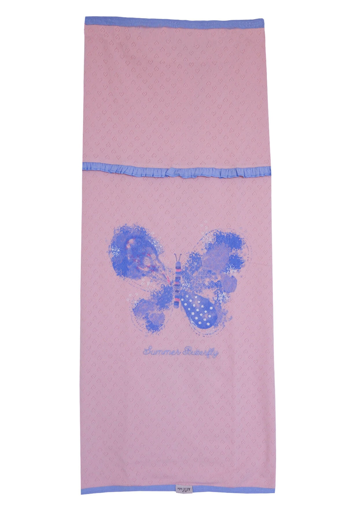 Kız Bebek Delikli Battaniye 85x95 Azz011421