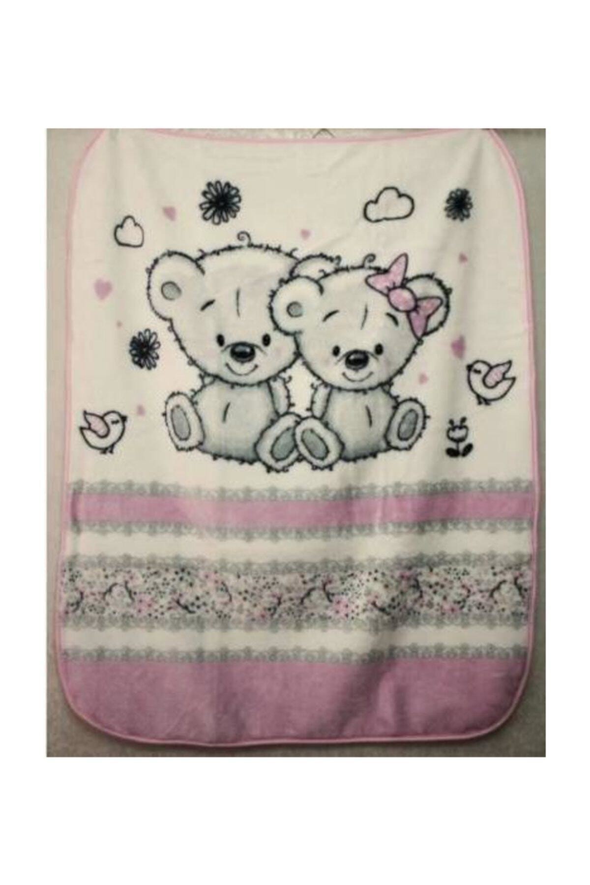Bebek Battaniye Spring Time Pembe