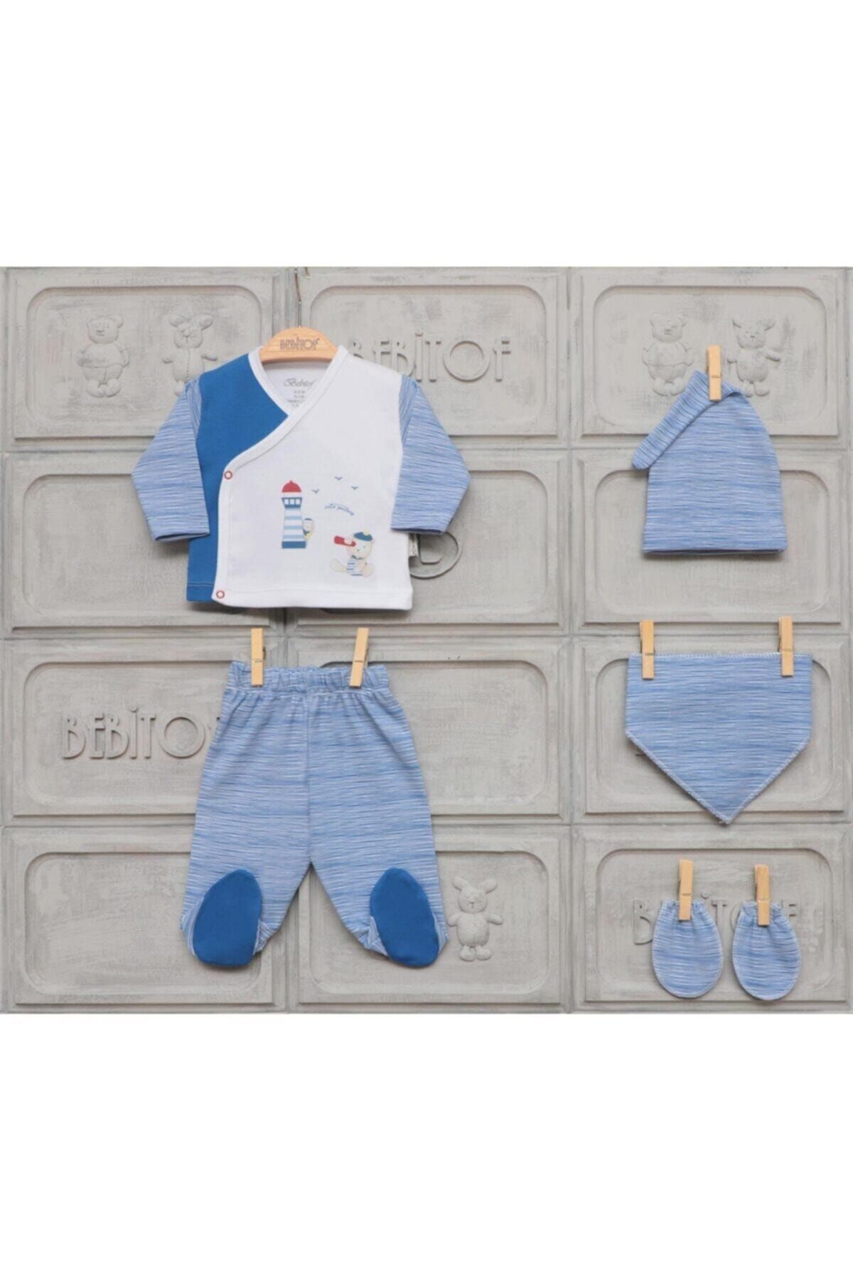 Unisex Bebek Denizci 5'li Hastane Çıkışı