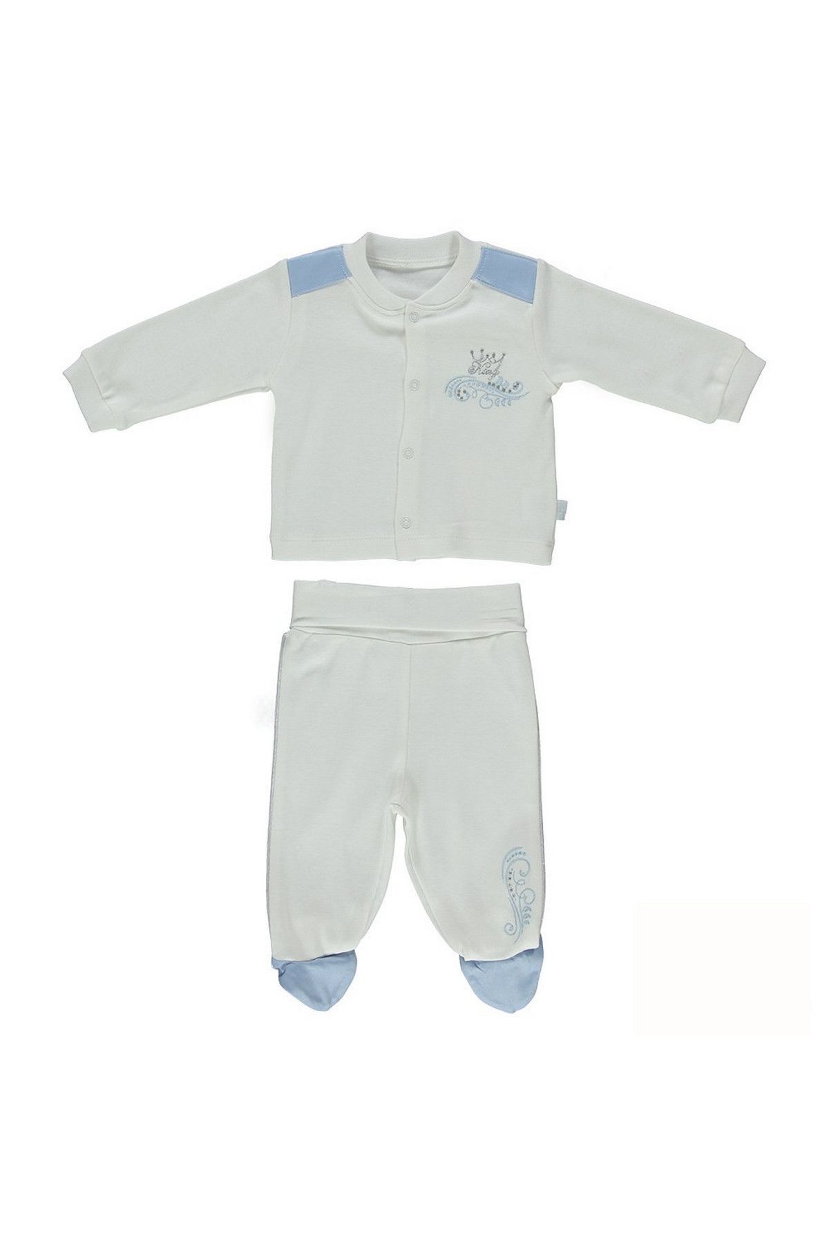 F942 Penye Bebek Pijama Takımı