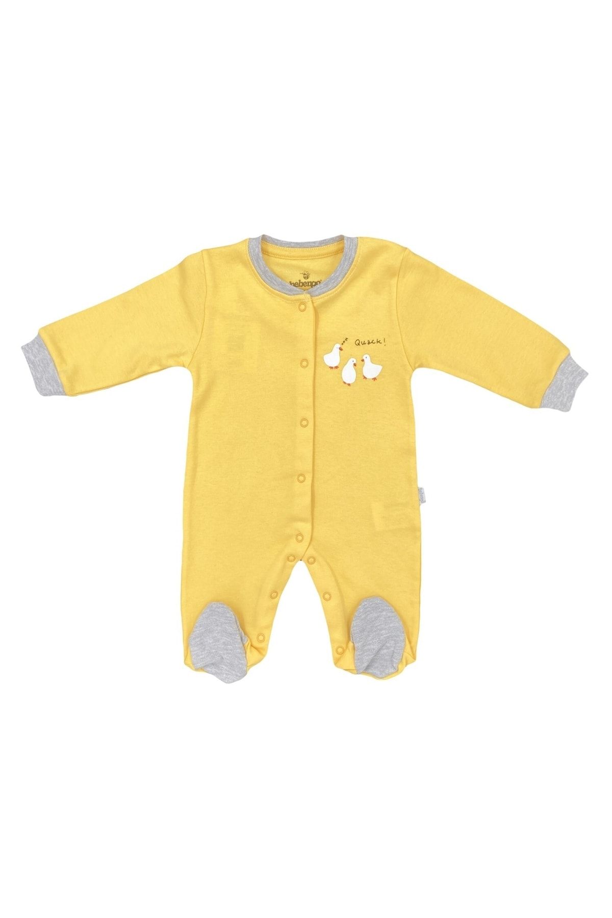 Civcivli Patikli Bebek Tulumu Te3088