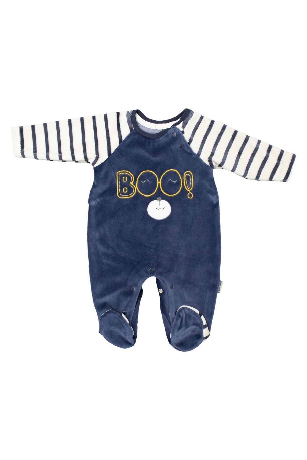 Bebitof Boo Kadife Bebek Tulumu (1-2 beden büyük tercih ediniz)