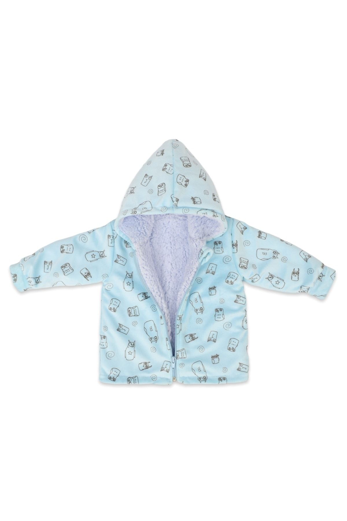 Bebitof Baykuş Desenli Bebek Montu 60024