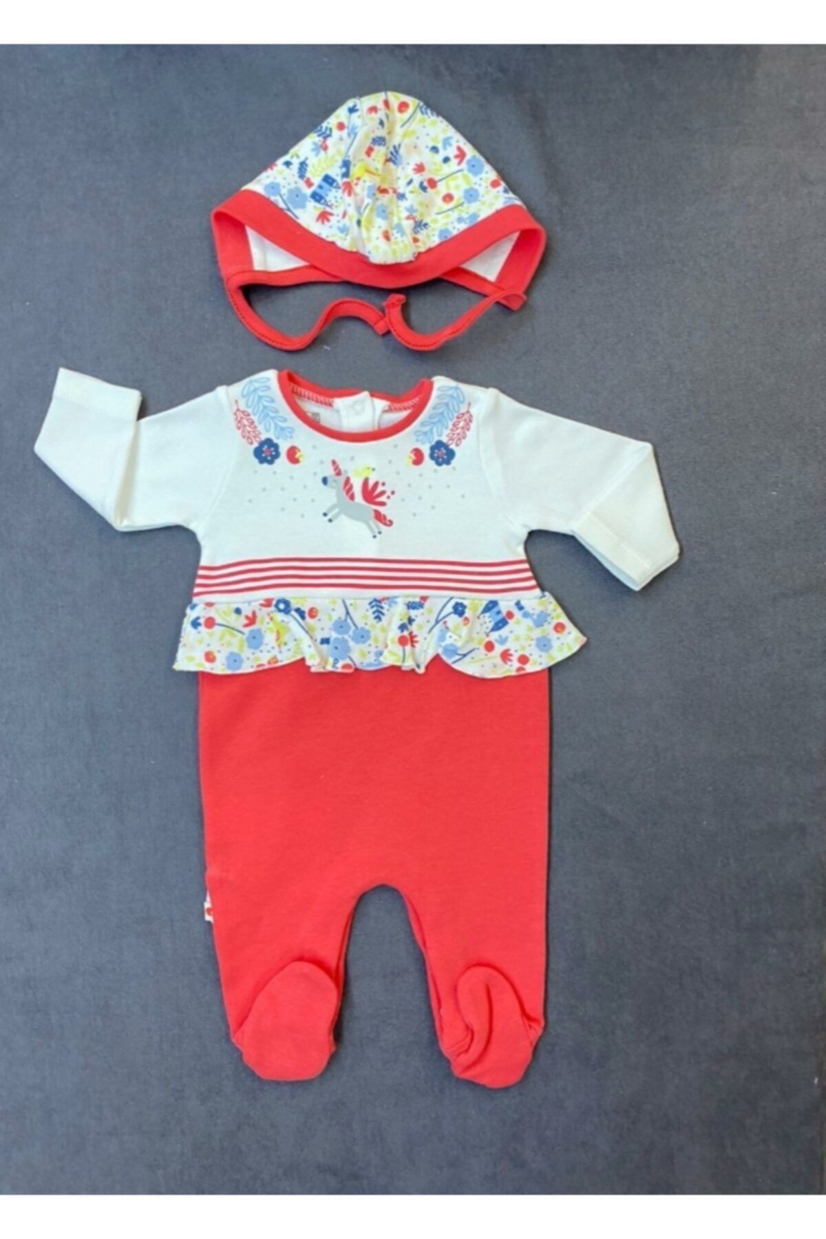 Tk5853 Kız Bebek Girl Garden Tulum