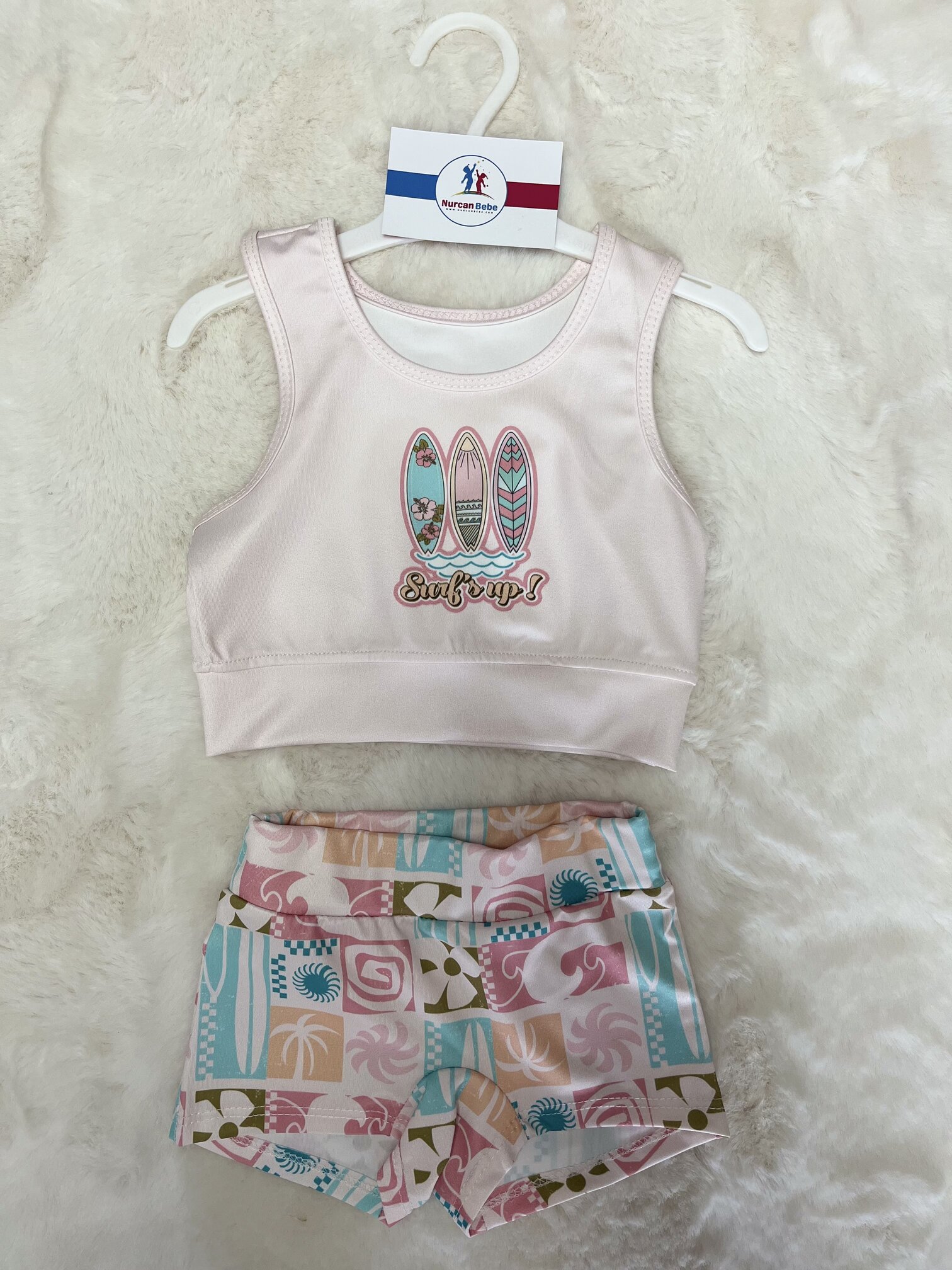 Şortlu Kız Bikini Mayo
