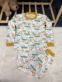 timsahlı sarı aslanlı  pijama takım