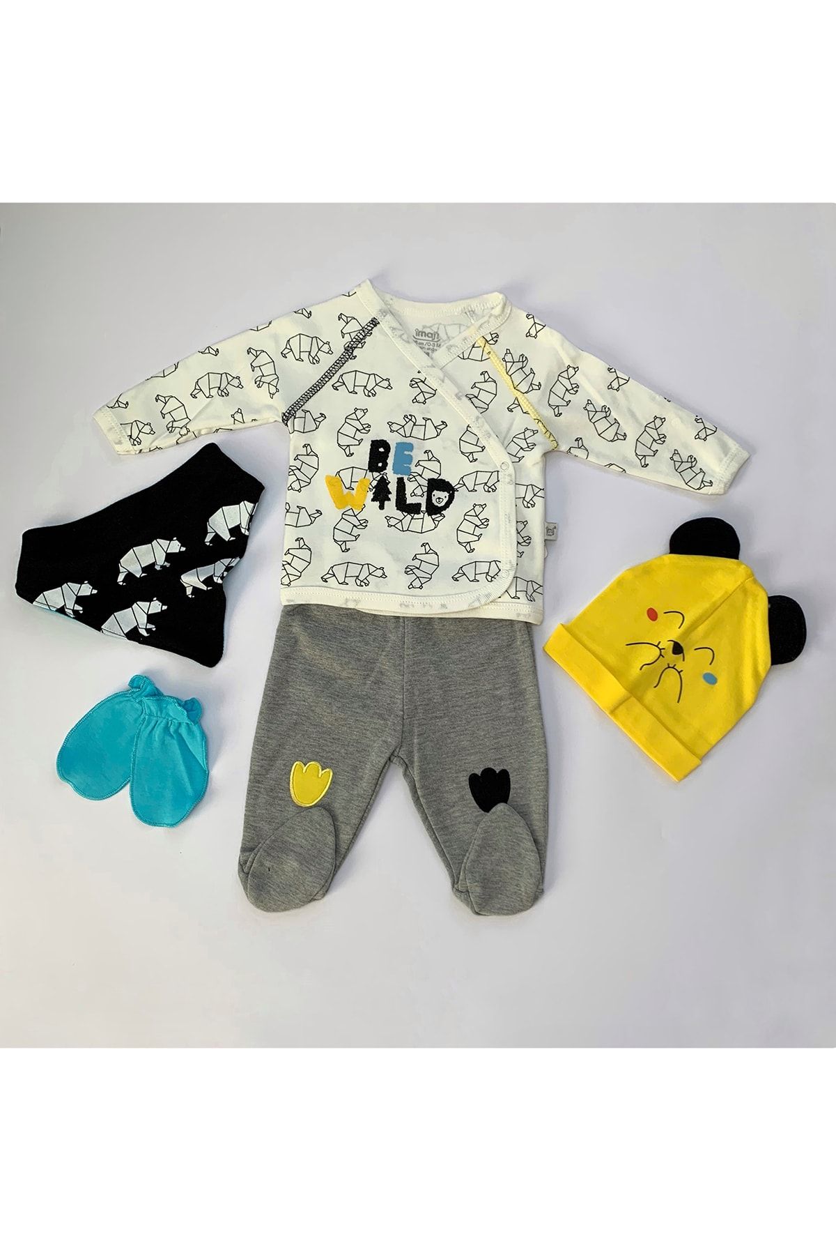 Imaj Bebe 5078 Be Wild 5'li  Hastane Çıkış